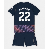Camisa de Futebol Tottenham Hotspur Omar Marmoush #22 Equipamento Secundário Infantil 2026-27 Manga Curta (+ Calças curtas)